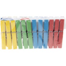 MiraLive Flamingo Çamaşır Mandalı Plastik Renkli 24LÜ Mandal