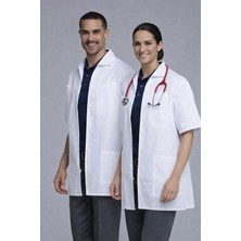 Cherokee 1373 Erkek ve kadın unisex fermuarlı doktor / hemşire önlüğü