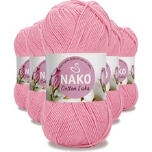 MiraLive 5 Adet Cotton Lüks Yelek Tunik Kazak Bluz Hırka Ipi Yünü Pembe 97549