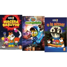 Eksik Parça Yayınları Kral Şakir Macera Başlıyor + O Iş Bizde +Geri Dönüşüm / 3 Kitap Set