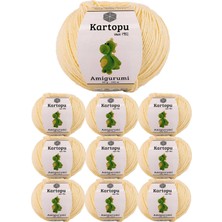 MiraLive 10 Adet Amigurumi El Örgü Ipi 50GR 331
