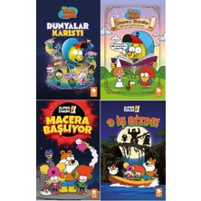 Eksik Parça Yayınları Kral Şakir Dünyalar Karıştı+ Lömpence Masallar +Macera Başlıyor + O Iş Bizde / 4 Kitap Set