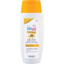 Sebamed Baby Güneş Losyonu SPF 50+ Hassas Ciltler İçin Suya Dayanıklı Çok Yönlü Koruma 150 ml