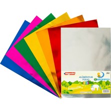 Bigpoint 708 Alüminyum Folyo A4 Karışık Renkli 10'lu 85 gr Model Bp70830