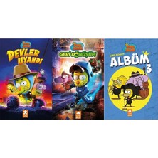 Eksik Parça Yayınları Kral Şakir Devler Uyandı + Geri Dönüşüm + Albüm 3 / 3 Kitap Set