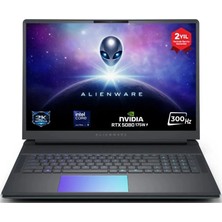 Dell Alienware 18 Area-51 AA18250 Ultra 9 275HX 64GB 2tb SSD 24GB RTX5090 175W 18 Wqxga 300Hz Windows 11 Pro  Ingilizce Klavye