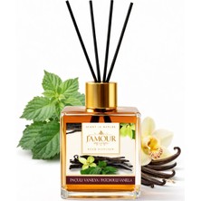 J'Amour Paçuli Vanilya Kokulu Çubuklu Oda Kokusu – 100 ml Sıcak ve Sofistike Koku