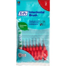Tepe İnterdental Fırça - Orta Sertlikte, Silindirik Tasarım, 0.5 mm, 6'lı Diş Arası Temizlik Seti
