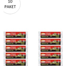 MiraLive J-650 Jumbo Boy Çöp Torbası 80 x 110 cm 10 Lu Rulo x 10 Paket = 100 Adet (Siyah)