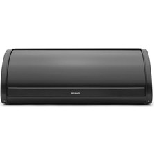 Brabantia BRB-8710755236761-BRA 236761-001-01-MATT Black Yuvarlak Ekmek Kutusu