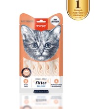Wanpy Somonlu Yavru Kedi Krema Ödülü 5X14 gr