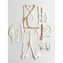 CiccimBaby Ciccim Baby Acil Bakım Seti Pamuklu Ekru/hastane Çıkışı
