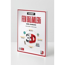 3D Yayınları 8. Sınıf Fen Bilimleri Soru Bankası 937 Soru Çek Kopar Video Çözümlü