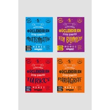 Ankara Yayıncılık 5. Sınıf Matematik Fen Bilimleri Türkçe Paragraf Güçlendiren Soru Bankası 4’lü Set