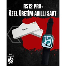 RS12 Pro+ Titanyum Kasa Akıllı Saat – Uyku ve Nabız Takibi Suya Dayanıklı Bluetooth Arama