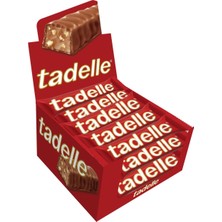 Tadelle Fındık Dolgulu Sütlü Çikolata 30 gr x 20' li Şeker İçeriği ile Lezzetli Atıştırmalık