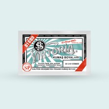 Viktoria 35 Cam Göbeği Renk Kumaş Boyası Standart Kalite Renkli Boyalar