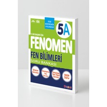 Fenomen Yayıncılık 5. Sınıf Fen Bilimleri A Soru Bankası LGS Hazırlık İçin Güncel 2025