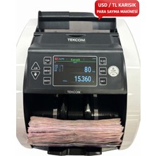 Tekcom 2001 Dolar Karışık Sayma Makinesi