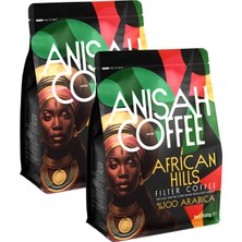 Anisah Coffee African Hills Filtre Kahve | 2x500gr | French Press Öğütme