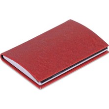 Pigado Suni Deri Metal Kartvizitlik