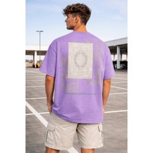 Tarz Cool Oversize Erkek Tişört Baskılı Pamuklu Rahat Kesim Streetwear Yazlık Basic T-Shirt