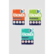Fenomen Yayıncılık Fenomen Yayınlıcılık 8.sınıf A Grubu 3'li Set (Güncel)