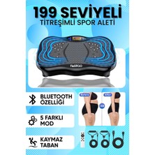 Fastgo Titreşimli Egzersiz Aleti Tüm Vücut Egzersizi Karın Kol Bacak İçin Ev Ofis Spor Aleti