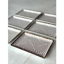 Porland Azelya Desen9 Kahvaltı Tabağı 18CM 6'lı