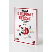 3D Yayınları 8. Sınıf T.c. Inkılap Tarihi ve Atatürkçülük Soru Bankası 649 Soru