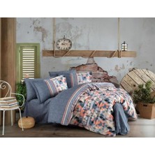 Kingsize Poplin Nev Arella Oranj