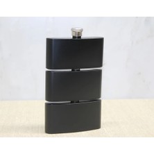 MiraLive 3 Katlı Paslanmaz Çelik Matara Siyah Renk