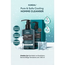 Erkekler Için Serinletici Genital Bölge Temizleme Jeli Kundal Pure & Safe Cooling Homme Cleanser