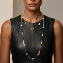 THEIA GemWorks Gloria - Hematit & Selenit Kolye