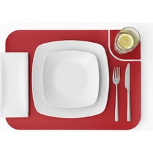 Grand Fine Art 2 Kişilik 4 Parça Deri Amerikan Servis-Kendinden Bardak Altlıklı Seri 129