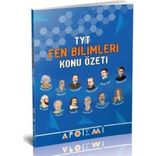 Apotemi Yayınları TYT Fen Bilimleri Konu Özeti Üniversite Hazırlık İçin 256 Sayfa