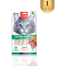 Wanpy Superfood Kuzulu, Pancar & Zerdeçallı Krema Kedi Ödülü 5×14 gr