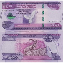 Banknoting Etiyopya 200 Bırr 2020 Çil.