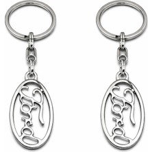 Ford Logolu Metal Anahtarlık Şık Tasarım Ile Farkınızı Yaratın 2 Adet