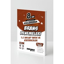 Ankara Yayıncılık 8. Sınıf T.c. Inkılap Tarihi ve Atatürkçülük Branş Denemeleri 9 Deneme 160 Soru