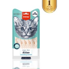 Wanpy Tavuklu & Morinalı Yavru Kedi Krema Ödülü 5×14 gr