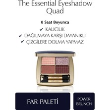 Estee Lauder The Essential Eyeshadow Quad Far Paleti - Renk: Power Brunch