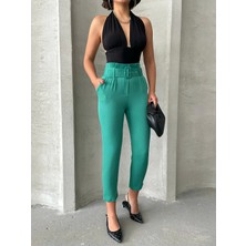 Kemerli Havuç Pantolon