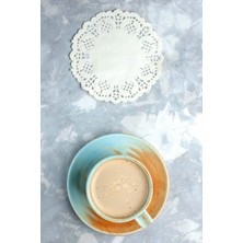 Dolphin Kağıt Dantel Bardak Altlığı 9 cm (500) Adet Dole Çay Altı,kahve Tabağı,hediye Paketleme ve Dekor