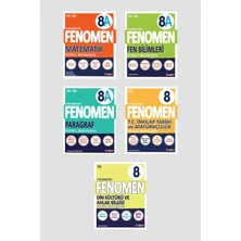 Fenomen Yayıncılık Fenomen Yayınlıcılık 8.sınıf A Grubu 5'li Set (Güncel)