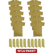 Single Sword Haki Renkli Erkek Askeri Giyim Setleri 10'lu Yarım Kol Fanila ve Çorap Seti