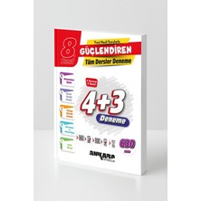 Ankara Yayıncılık 8. Sınıf Tüm Dersler 4+3 Deneme 7 Deneme 630 Soru Lgs Hazırlık