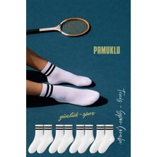 Lüx Kral Çizgili Patik Çorap Pamuklu Hava Alan Yapısıyla 12 Çift Yazlık Kullanım