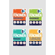 Fenomen Yayıncılık Fenomen Yayınlıcılık 8.sınıf A Grubu 4'li Set (Güncel)