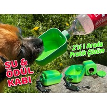 Demirhan3D 2’si 1 Arada Köpek Su ve Mama Kabı 🐾 – Hafif, Taşınabilir, Pla Doğa Dostu, 7 Renk | Yerli Üretim